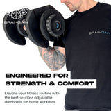 40kg Adjustable Dumbbell (Pair)