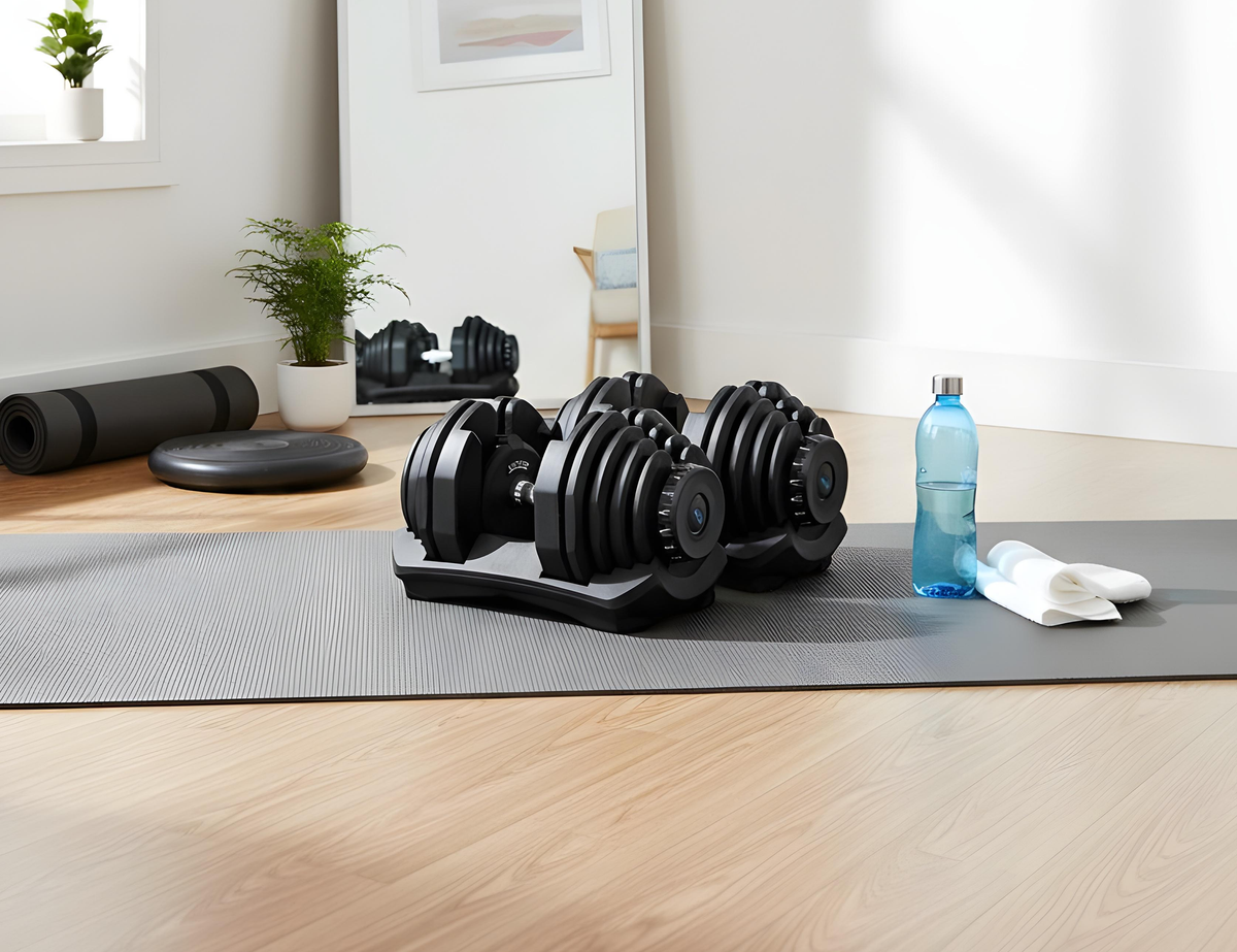 0.25m². Up to 17 dumbbells in 1 pair.