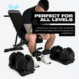 SmartBells® 40kg Adjustable Dumbbells