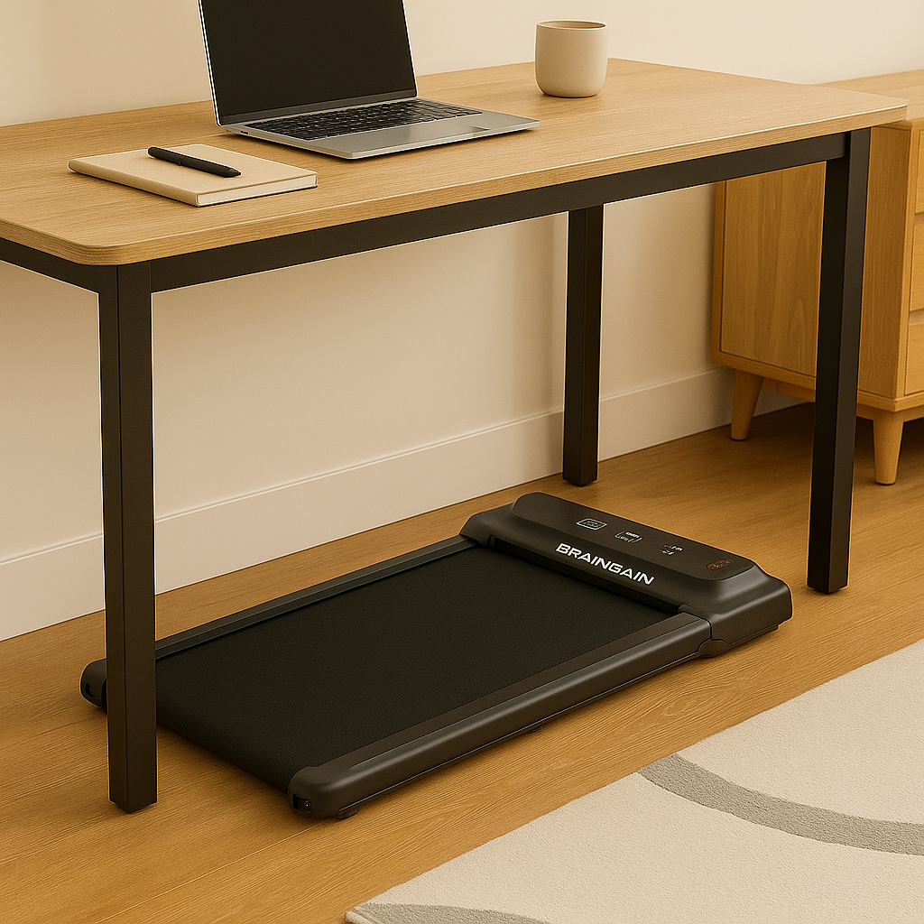 BrainGain FitTrack Walking Pad with Handle